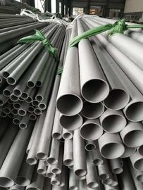Hot Rolled Cold Drawn Tube , AISI 304 Stainless Steel Round Tube Hairline HL NO.4