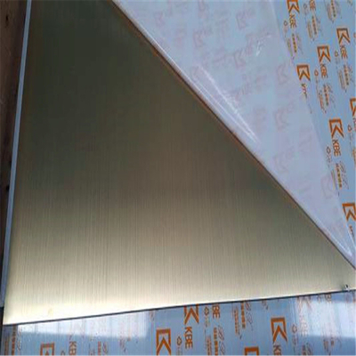 AISI 2b SS Sheet 8mm 316L Stainless Steel Plates Sheets Hairline