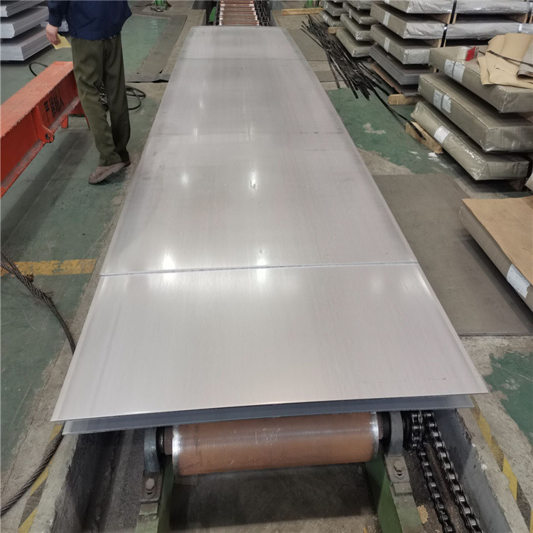 AISI 2b SS Sheet 8mm 316L Stainless Steel Plates Sheets Hairline
