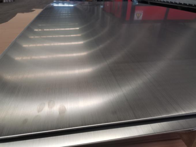 NO.4 Cold Rolled Food Grade 304 316 Stainless Steel Plate PVC Coated